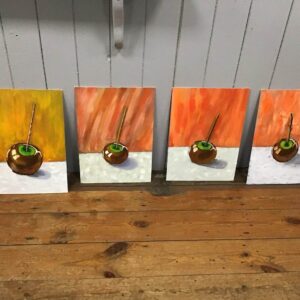 Art Classes Lichfield artwork canvases