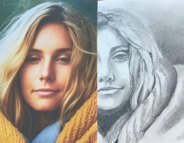 Portrait in a blanket - Thurs 11th or Fri 12th September