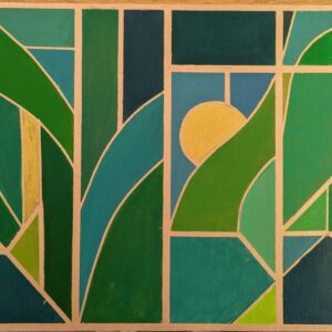 Art Deco Panel in acrylics - Thu 13th or Fri 14th Nov