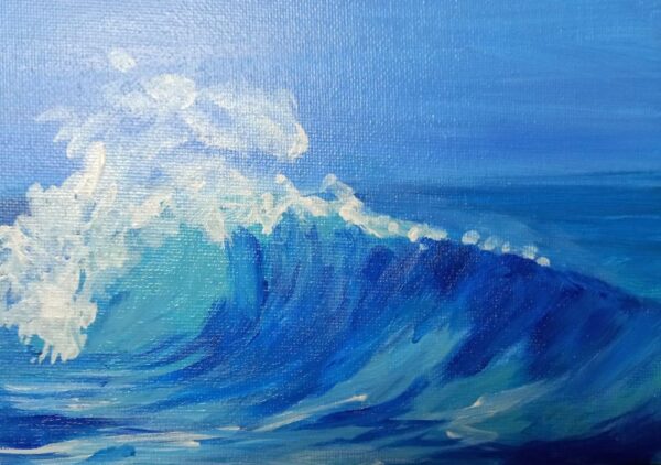 Water study in acrylics- Thurs 23rd or Fri 24th October