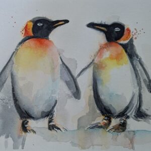 Penguins in Watercolour - Thurs 9th or Fri 10th October
