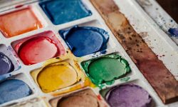 Water colours paint art class lichfield